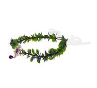 BAZEITFLOW Couronne de Fée V Légère Fleurs Naturelles Bijou de Tête Mariage Bohème pour Mariées Demoiselles Honneur Séances Photo et Fêtes