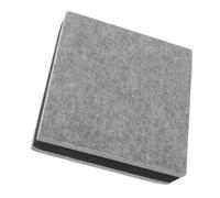 BAZEITFLOW Coussinets Isolants Acoustiques pour Subwoofer Basse Fréquence Gris Amortissement Vibrations Protection Sol Diffuseur Sonore pour Studio et Home Cinéma