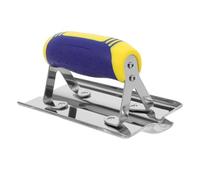 BAZEITFLOW Couteau d'Angle en Acier Inoxydable pour Plaques de Plâtre, Truelle à Finition Manuelle pour Joints d'Angle Intérieure, Outil Professionnel pour Béton, Rénovation Murs et Cloisons