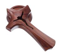 BAZEITFLOW Croix pour Décoration de Table Petite Croix Multifonctionnelle Ornement Religieux pour Église et Maison Support Debout pour Baptême et Première Communion