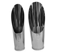 BAZEITFLOW Cuillère de Plantation Lot de 2 à Terreau en Acier Inoxydable Adaptées au Rempotage au Nourrissage des Oiseaux à L’Engrais pour Bonsaï Plantes et Fournitures de Jardinage