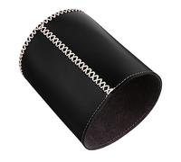 BAZEITFLOW de Rangement pour réservoir d'air boîte Camping Protecteur de réservoir d'essence étui en Cuir pour réservoir d'essence étui de Protection du réservoir de la Bouteille Noir