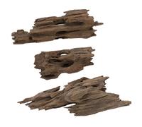 BAZEITFLOW Décoration Aquarium Racine Naturelle Creux Refuge à Crevettes Multi Ornement Paysage pour Habitat Poissons et Crevettes à Eau Forme Aléatoire