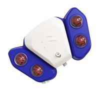 BAZEITFLOW Distributeur Liquide Animaux Compagnie Arroseur Automatique pour Chien Massage Multifonctionnelle Amusante Spray Liquide Ludique pour Jeux Liquides Chien Bleu