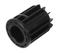 BAZEITFLOW Douille de Guidage en Plastique Noir pour vérin de Fauteuil de Bureau - Accessoire de stabilisation avec Montage Facile pour Chaise pivotante et système de Levage
