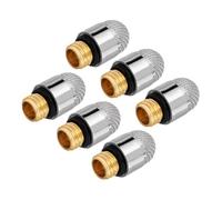 BAZEITFLOW Embouts de Stylet pour Dessin et Écriture de Précision Lot de 6 en Fibre et Cuivre Argenté Compatible, pour Écran Tactile Capacitif