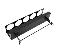 BAZEITFLOW Étagère Murale Renforcée avec Distributeur Papier et Support Bouteilles Organiseur Polyvalent pour Garage Cuisine et Atelier Rangement Mural Robuste pour Outils et Épices