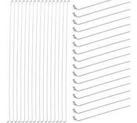 BAZEITFLOW Fil de Coupe en Acier Inoxydable 50 Pièces pour Trancheuse à Fromage et Beurre Fil de Rechange 14 CM Outil de Coupe Précis pour Fromage Jambon Beurre et Pâtisserie Usage la