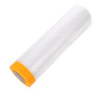 BAZEITFLOW Film Isolant Fenêtre PE avec Ruban de Positionnement Kit Isolation Hiver Film Anti-froid et Anti-perte de Chaleur pour Grandes Fenêtres Installation Facile et Réutilisable