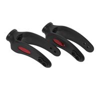 BAZEITFLOW Fourche Pivotante 8 Pouces pour Fauteuil Roulant, Kit 1 Paire avec Cache-poussière Anti-poussière en Plastique Résistant, Pièce de Rechange Stable et Solide pour Mobilité