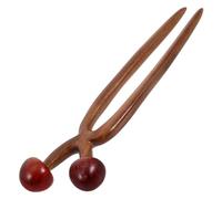 BAZEITFLOW Fourchette à Cheveux en Bois Vert de Style Vintage Baguettes pour Chignon Accessoires pour Cheveux Femmes et Filles Épingle Légère et Solide pour Coiffure Élégante Fête et