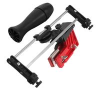 BAZEITFLOW Guide Affûtage Chaîne Tronçonneuse Résistant Outil Professionnel pour Affûteur Chaîne Scie