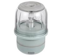 BAZEITFLOW Hachoir à Viande Électrique Multifonction 300Ml Grand Format Vert Renforcé Corps Transparent Lames Robustes Amovibles Pratique Cuisine Maison Cuisine