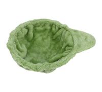 BAZEITFLOW Hamac Suspendu pour Chat Vert Lit Appoint Doux et Remplaçant pour Arbre à Chat Coussin Moelleux et Sécurisé