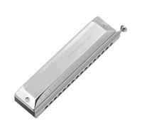 BAZEITFLOW Harmonica Professionnel Notes Instrument pour Débutants et Amateurs de Musique pour Blues Folk Musique Classique