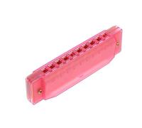 BAZEITFLOW Harmonica Rouge pour Garçon Fille Instrument Musical Portable pour Débutants Apprentissage Musical et Fêtes