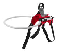 BAZEITFLOW Harnais Ajustable pour Chien Aveugle S Rouge, Anneau Anti-Collision en Polyester Réfléchissant, Pare-Chocs de Protection pour Prévention des Collisions, Accessoire Sécurité