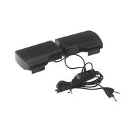 BAZEITFLOW Haut-Parleur USB Clip Ordinateur Portable et Bureau Design Créatif Amplificateur Numérique Haute Performance Installation Facile sur Moniteur Jusqu à Épaisseur