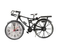 BAZEITFLOW Horloge de Bureau Plastique Décorative Style Européen et Américain Modèle Chic pour Chambre et Bureau Cadeau Anniversaire Garçon Fille sans Piles Design Original