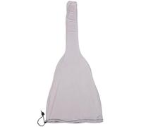 BAZEITFLOW Housse Anti-poussière pour Guitare Acoustique et Basse Électrique, Tissu Non Tissé Extensible Gris, Protection Poussière et Rayures, pour Rangement et Voyage