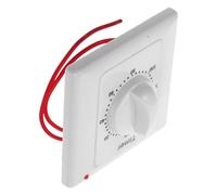 BAZEITFLOW Interrupteur Horaire Mécanique Blanc en Abs pour Appareils Électriques, Minuterie D'intérieur Programmation Horaire, pour Maison et Commerces