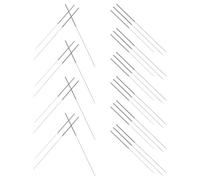 BAZEITFLOW Kit de Nettoyage de Buses D’imprimante 3d en Acier Inoxydable - 30 Aiguilles - Accessoires de Nettoyage pour Imprimante 3d Domestique et Scolaire, Outil Précis pour Débouchage