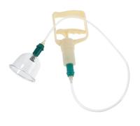 BAZEITFLOW Kit De Ventouses Chinoises Avec Pompe à Main, Tuyau De Connexion Et Ventouse B2, Aspiration Sous Vide, Élimination De L'humidité, Massage Corporel à Domicile, Thérapie De Bien-être Naturel