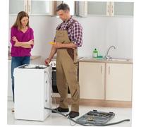 BAZEITFLOW Kit Tuyau de Vidange Machine à Laver avec Connecteur Colliers Réglables et Support U Résistant Haute Pression Compatible Lave Linge Tambour Évacuation pour Cuisine et Buanderie