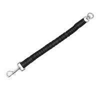 BAZEITFLOW Laisse De Traction Élastique Réfléchissante pour Chiens De Petite Et Moyenne Laisse Rallonge Nylon pour Promenade Jogging Et Randonnée Noir