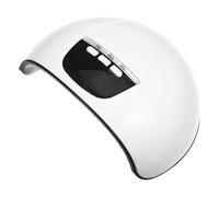 BAZEITFLOW Lampe à Ongles LED 36w Écran Tactile, Charge Usb, 12 LED pour Vernis Gel, Forme Arche en Plastique, Séchage Rapide pour Usage Professionnel et Manucure Quotidienne