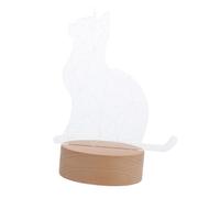 BAZEITFLOW Lampe LED Chat Mignonne Veilleuse Petite Lampe de Chevet USB pour Chambre Décoration Ambiance Chaleureuse