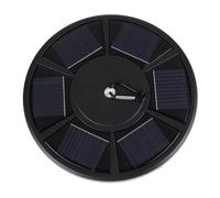 BAZEITFLOW Lampe Solaire Poteau Drapeau LEDs Étanche Éclairage Extérieur Jardin Camping Installation Facile