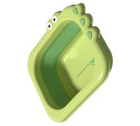 BAZEITFLOW Lavabo Pliable Né Bassin de Lavage Épaissi pour Garçon Fille Garçon Fille Design Adorable avec Coins Arrondis Léger et Compact Adapté Aux Articles Bébés