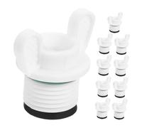 BAZEITFLOW Lot de 10 Bouchons en Caoutchouc Étanches pour Bouillottes Joints de Rechange Compatibles Paquet Chauffe-Mains Isolation Thermique pour Usage Domestique et Activités Hivernales