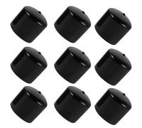 BAZEITFLOW Lot de 10 Cache-Poussières en Caoutchouc 50 MM pour Moyeux de Roue de Remorque Protection de Roulement Solide Bouchons Étanches Adaptés aux Remorques Camping-Cars et Bateaux