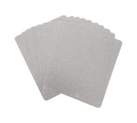BAZEITFLOW Lot de 10 Plaques Mica Ignifugées 104x85 Mm pour Micro-ondes, Feuilles Isolantes Résistantes la Chaleur, Pièce Détachée de Remplacement pour Réparation Appareils