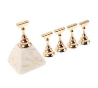 BAZEITFLOW Lot De 10 Présentoirs À Ongles Magnétiques En Forme De Cœur Pour Salons De Manucure Outils Pour Base D'Entraînement Peinture Vernis Presse Fournitures Pour