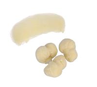 BAZEITFLOW Lot De 100 Filets à Cheveux Invisibles 50 Cm Maille Élastique Dorée Pour Professionnel Médical Restauration Laboratoire Sécurisant Maintien Solide