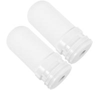 BAZEITFLOW Lot de 2 Éléments de Filtre à Eau en Céramique pour Robinet Cuisine Filtres Domestiques Universels Anti-Chlore et Métaux Lourds Noyaux Compacts et Lavables pour Eau Potable