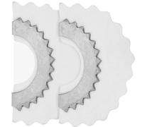 BAZEITFLOW Lot de 2 Sifflets à Oiseaux Transparents, Jouets Musicaux Éducatifs à Languette, Imitation Réaliste de Chant D’oiseau, Sifflets Originaux pour Garçon et Filles Dès 3 Ans, Ambiance