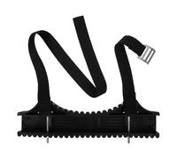 BAZEITFLOW Lot de 2 Tapis Antidérapants en Caoutchouc pour Escabeau Télescopique, Stabilisateurs Réglables pour Pieds D’échelle, Dispositif de Sécurité pour Travaux en Hauteur,