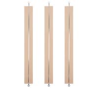 BAZEITFLOW Lot de 3 Bandes Chauffantes pour Scelleuse Manuelle Fil de Remplacement en Aluminium 300 MM Accessoire pour Machine à Sceller Thermique Kit Haute Résistance pour Emballage
