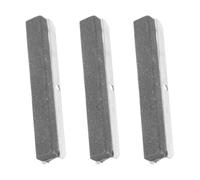 BAZEITFLOW Lot de 3 Pierres à Aiguiser Cylindriques 3 Pouces Outil de Rodage pour Cylindres de Moteur Automobile Pierres de Remplacement Solide pour Rectification Précise et Entretien