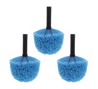 BAZEITFLOW Lot De 3 Plumeaux De Nettoyage pour Toiles D'Araignées Balais Dépoussiéreurs Brosses pour Toiles D'Araignées Têtes De