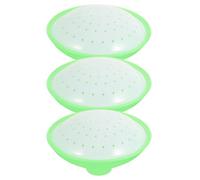 BAZEITFLOW Lot de 3 Têtes de Pulvérisation en Plastique Léger pour Arrosoir 10L Adaptateur de Bouteille D’Arrosage pour Jardinage Arroseur de Bouchon pour Fleurs et Bonsaïs Diffusion