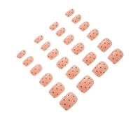 BAZEITFLOW Lot De 4 Extensions D'Ongles À Poser Faux Ongles Manucure Capsules À Coller Ongles À Couverture Complète Carrés À Coller French Manucure