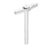 BAZEITFLOW Lot de 4 Poinçons Manuels pour Bouchons en Caoutchouc Perforés Outil de Perforatrice pour Laboratoire Compatible Bouchons de Tubes à Essai Poignée Longue Ergonomique pour Usage