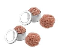 BAZEITFLOW Lot De 6 Brosses De Nettoyage Pour Pannes De Soudage Outil De Nettoyage Pour Pannes De Soudage Entretien Du Fer À Souder Nettoyant