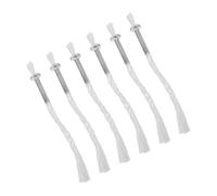 BAZEITFLOW Lot de 6 Mèches en Coton et Fer pour Lampe à Huile Porte-Mèche pour Lampe à Pétrole Mèches Polyvalentes et Lanternes Usage Intérieur et Extérieur Remplacement