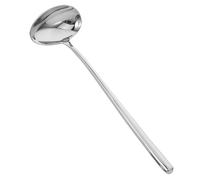 BAZEITFLOW Louche Acier Inoxydable avec Bec Verseur Longue Poignée Ergonomique pour Sauces et Huiles Cuillère de Service Robuste pour Cuisine Maison et Professionnelle